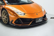 画像1: Lamborghini ランボルギーニ Huracan ウラカン EVO フロント リップスポイラー 本物DryCarbon ドライカーボン (1)