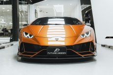 画像7: Lamborghini ランボルギーニ Huracan ウラカン EVO フロント リップスポイラー 本物DryCarbon ドライカーボン (7)