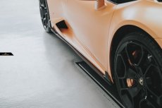 画像11: Lamborghini ランボルギーニ Huracan ウラカン LP610-4 カーボン サイドステップ スカート 本物DryCarbon (11)
