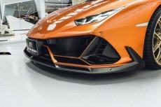 画像6: Lamborghini ランボルギーニ Huracan ウラカン EVO フロント リップスポイラー 本物DryCarbon ドライカーボン (6)