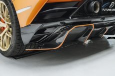 画像6: Lamborghini ランボルギーニ Huracan ウラカン EVO ディフューザー用 ビックフィン 本物DryCarbon ドライカーボン (6)