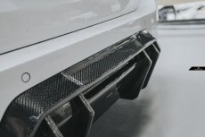 画像8: BMW 3シリーズ G21 LCI 後期車 Mスポーツ M340i リアバンパー用 ディフューザー 本物DryCarbon ドライカーボン (8)