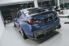 画像2: BMW 5シリーズ F10 M5 トランク用 リアウィング DryCarbon 本物ドライカーボン (2)