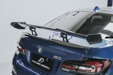 画像1: BMW 5シリーズ F10 M5 トランク用 リアウィング DryCarbon 本物ドライカーボン (1)