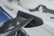 画像8: BMW 5シリーズ F10 M5 トランク用 リアウィング DryCarbon 本物ドライカーボン (8)