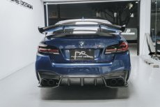 画像11: BMW 5シリーズ F10 M5 トランク用リアスポイラー DryCarbon 本物ドライカーボン (11)