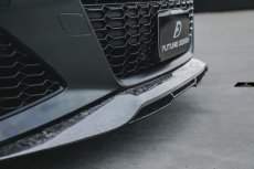 画像22: AUDI RS6 AVANT C8 アバント フロント リップスポイラー 本物DryCarbon ドライカーボン (22)