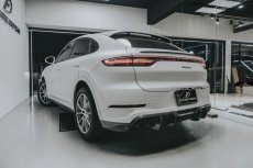 画像20:  PORSCHE ポルシェ Cayenne カイエン Coupe クーペ E3 9Y0 サイドスカート 本物DryCarbon ドライカーボン (20)