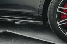 画像12:  PORSCHE ポルシェ Cayenne カイエン Coupe クーペ E3 9Y0 サイドスカート 本物DryCarbon ドライカーボン (12)