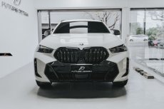 画像2: BMW Xシリーズ X6 G06 F96 後期車 フロント用艶ありブラック キドニーグリル センターグリル X6M (2)