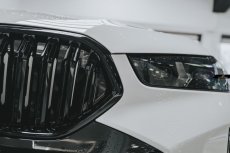 画像5: BMW Xシリーズ X6 G06 F96 後期車 フロント用艶ありブラック キドニーグリル センターグリル X6M (5)