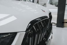 画像6: BMW Xシリーズ X6 G06 F96 後期車 フロント用艶ありブラック キドニーグリル センターグリル X6M (6)