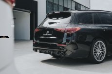 画像24: BENZ メルセデス・ベンツ C-Class S206 ステーションワゴン専用  トランク リアスポイラー 本物Drycarbon ドライカーボン (24)