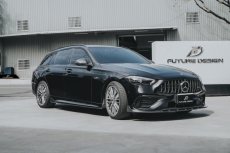 画像3: BENZ メルセデス・ベンツ C-Class W206 S206 C206 AMGライン パナメリカーナ グリル メッキ・クローム (3)