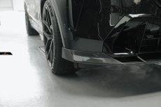 画像4: BMW Xシリーズ X7 G07 後期車 Mスポーツ フロントバンパー用リップスポイラー 本物DryCarbon ドライカーボン (4)