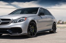 画像3: BENZ メルセデスベンツ E-Class W212 LCI 後期車 E63用 フロントバンパー用 リップスポイラー 本物DryCarbon ドライカーボン (3)