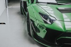 画像5: 【カスタムメイド】Lamborghini ランボルギーニ LP700-4 フロント用 カナード 本物Carbon カーボン (5)