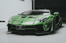 画像4: 【カスタムメイド】Lamborghini ランボルギーニ LP700-4 フロント用 カナード 本物Carbon カーボン (4)