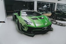 画像6: 【カスタムメイド】Lamborghini ランボルギーニ LP700-4 フロント用 カナード 本物Carbon カーボン (6)