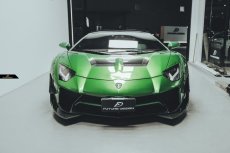 画像7: 【カスタムメイド】Lamborghini ランボルギーニ LP700-4 フロント用 カナード 本物Carbon カーボン (7)