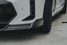 画像20: BMW Xシリーズ X6 G06 後期 Mスポーツ フロントバンパー用リップスポイラー 本物DryCarbon ドライカーボン (20)