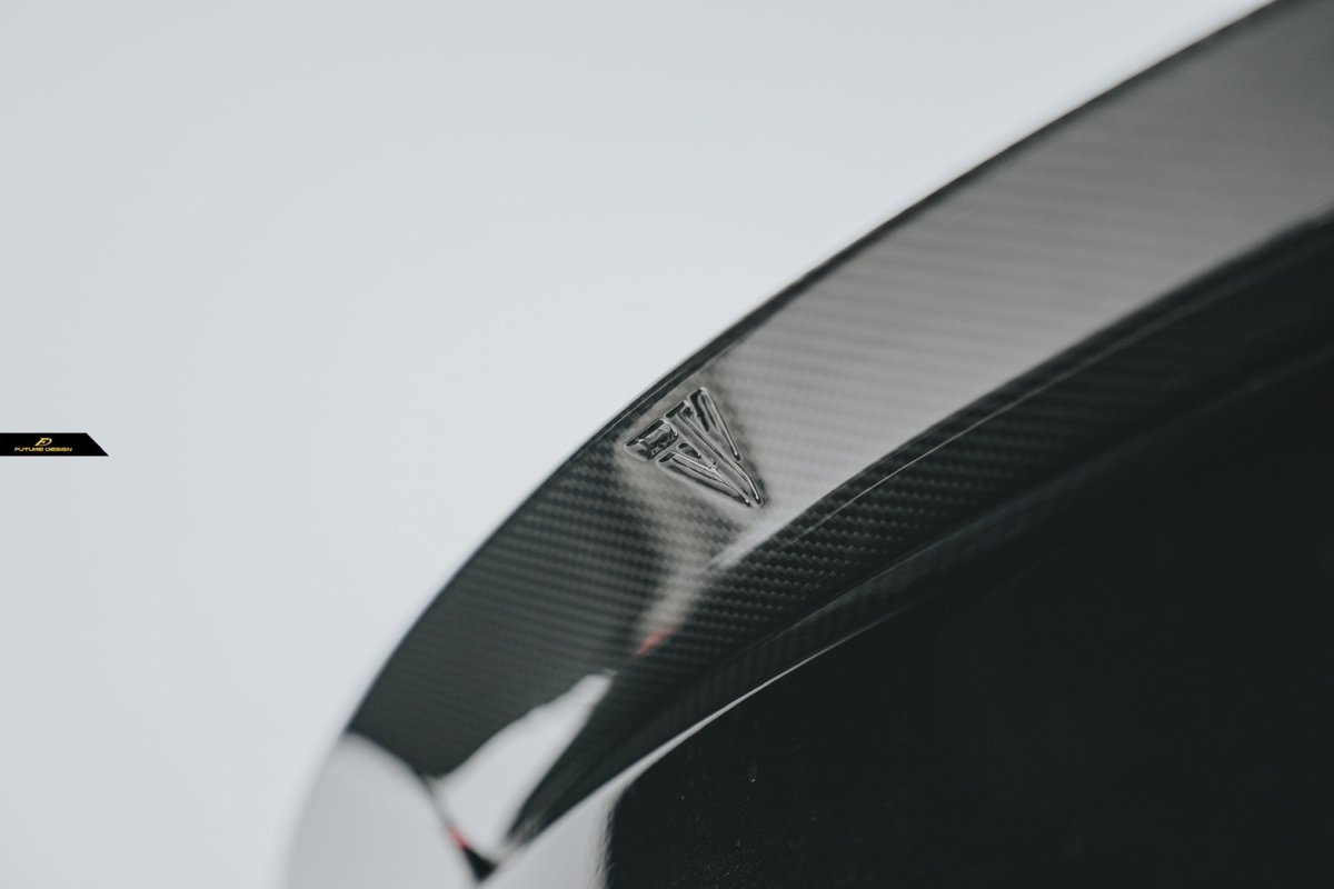 画像18: BENZ メルセデス・ベンツ GLC C254 クーペ トランク用 リアスポイラー 本物Dry Carbon ドライカーボン (18)