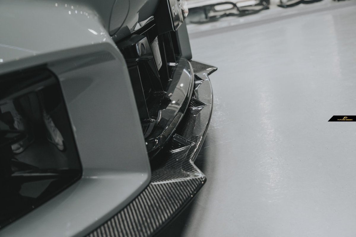 画像7: 【FD×MTC】BMW 2シリーズ G87 クーペ フロント M2用 リップスポイラー 本物DryCarbon ドライカーボン (7)