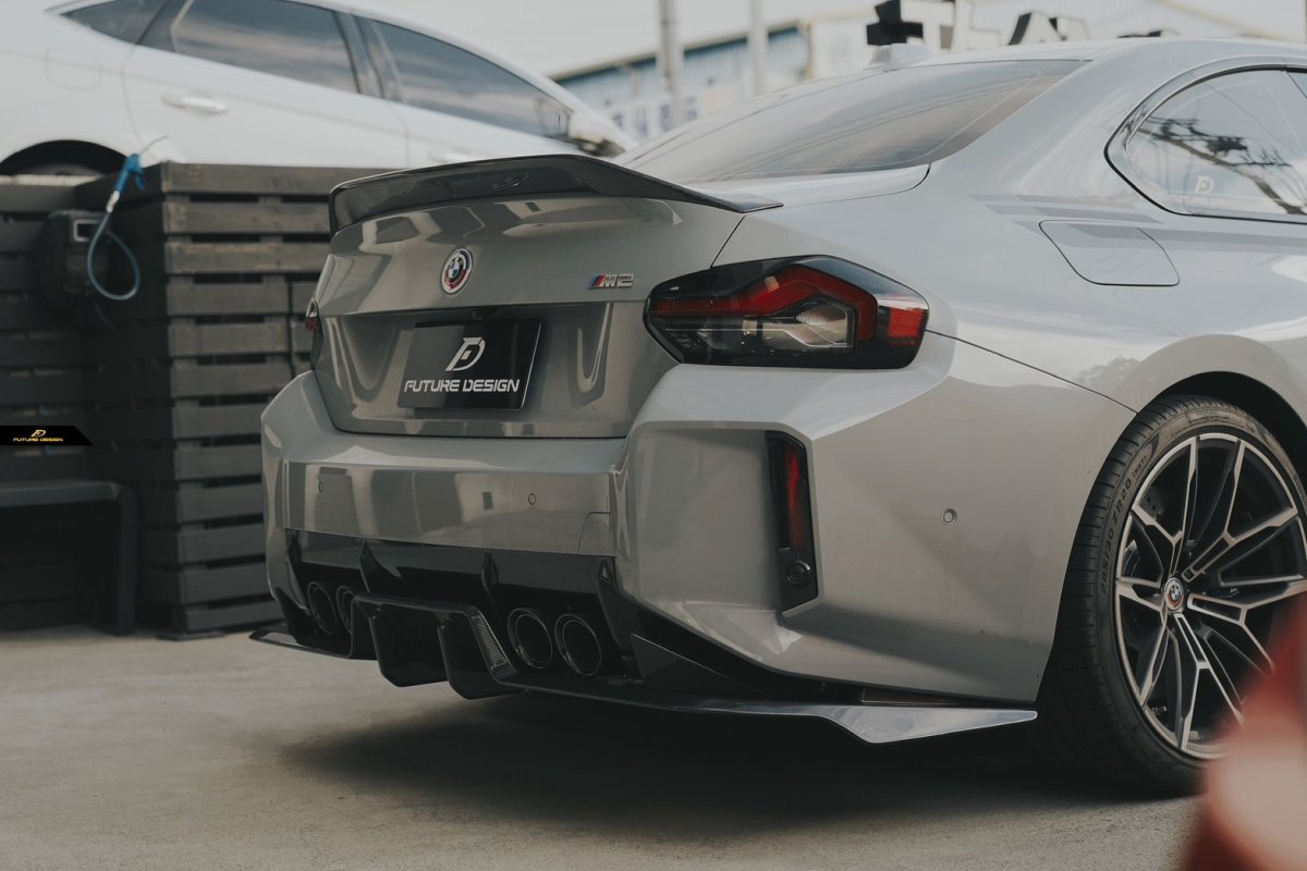 画像13: 【FD×MTC】BMW 2シリーズ G87 クーペ M2用 リア ディフューザー V1 本物DryCarbon ドライカーボン (13)