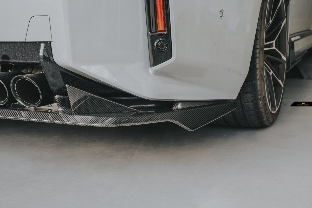 画像4: 【FD×MTC】BMW 2シリーズ G87 クーペ M2用 リア ディフューザー V1 本物DryCarbon ドライカーボン (4)