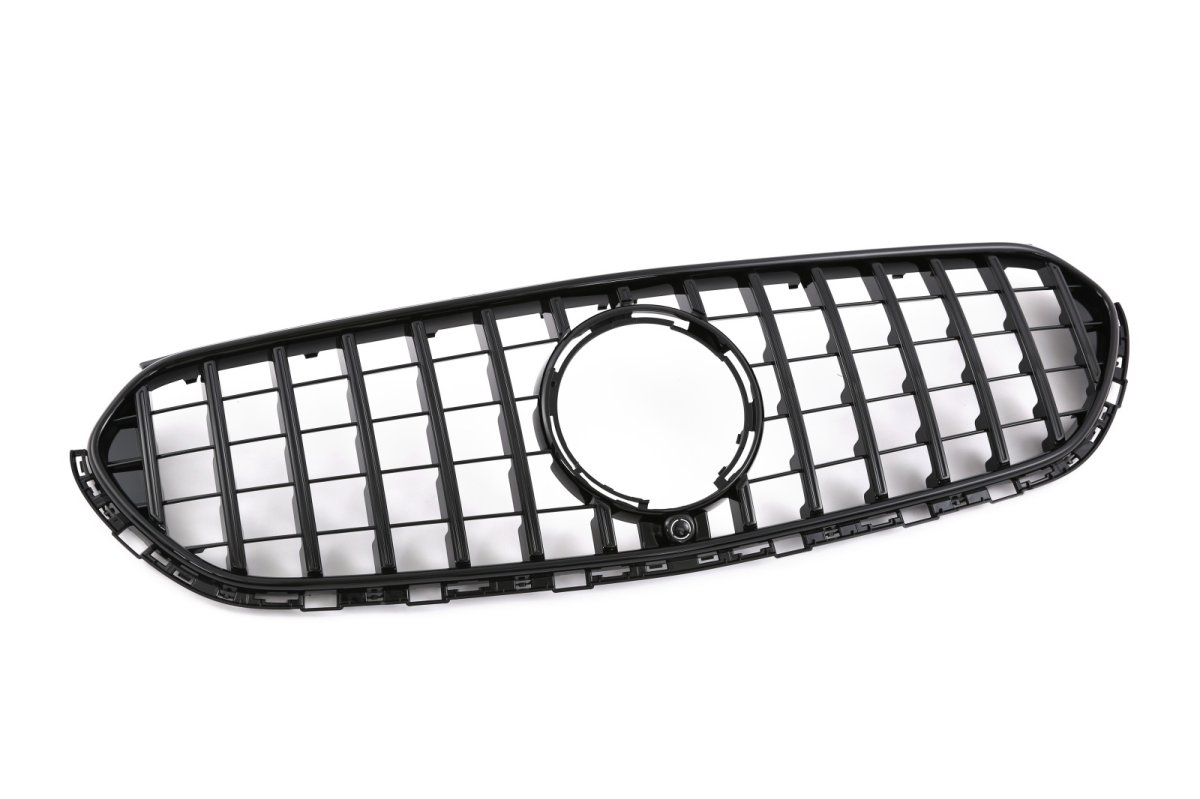 画像2: BENZ メルセデス・ベンツ GLC-Class X254 SUV C254 クーペ ノーマル車専用 パナメリカーナ GTR ピアノブラック仕様 グリル  (2)