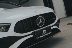 画像4: BENZ メルセデス・ベンツ A-Class W177 後期 パナメリカーナ グリル GTグリル A180 A200 A35 A45 AMG ブラック仕様 スポーツ (4)