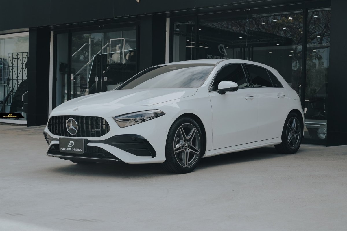 画像6: BENZ メルセデス・ベンツ A-Class W177 後期 パナメリカーナ グリル GTグリル A180 A200 A35 A45 AMG ブラック仕様 スポーツ (6)