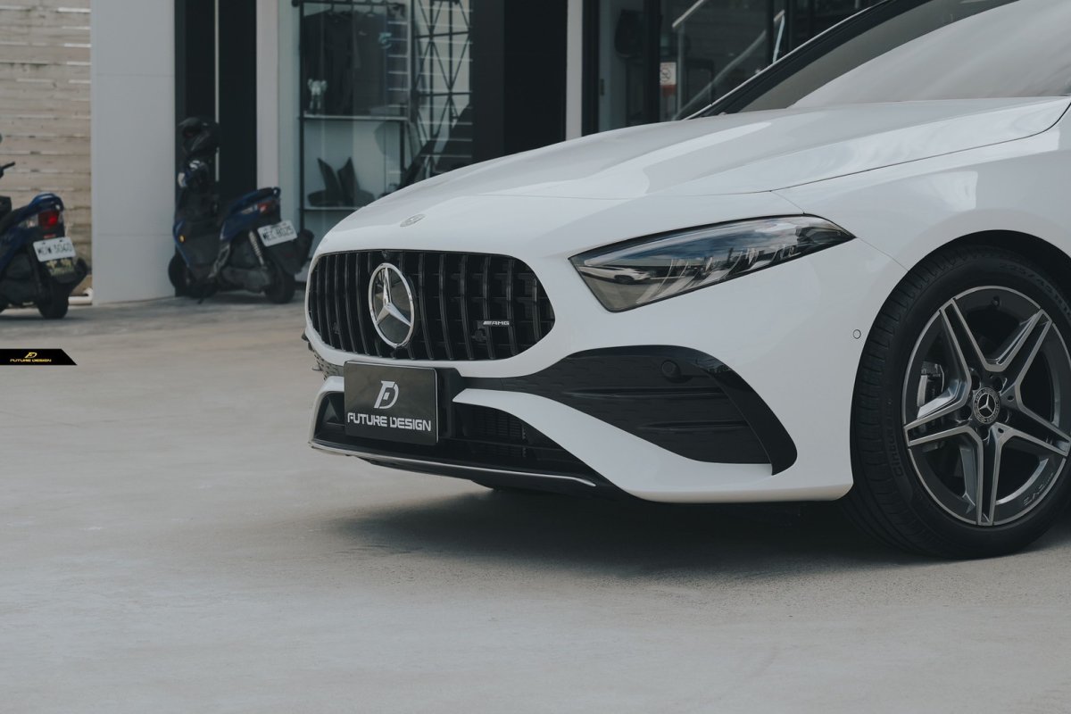 画像3: BENZ メルセデス・ベンツ A-Class W177 後期 パナメリカーナ グリル GTグリル A180 A200 A35 A45 AMG ブラック仕様 スポーツ (3)