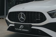 画像1: BENZ メルセデス・ベンツ A-Class W177 後期 パナメリカーナ グリル GTグリル A180 A200 A35 A45 AMG ブラック仕様 スポーツ (1)