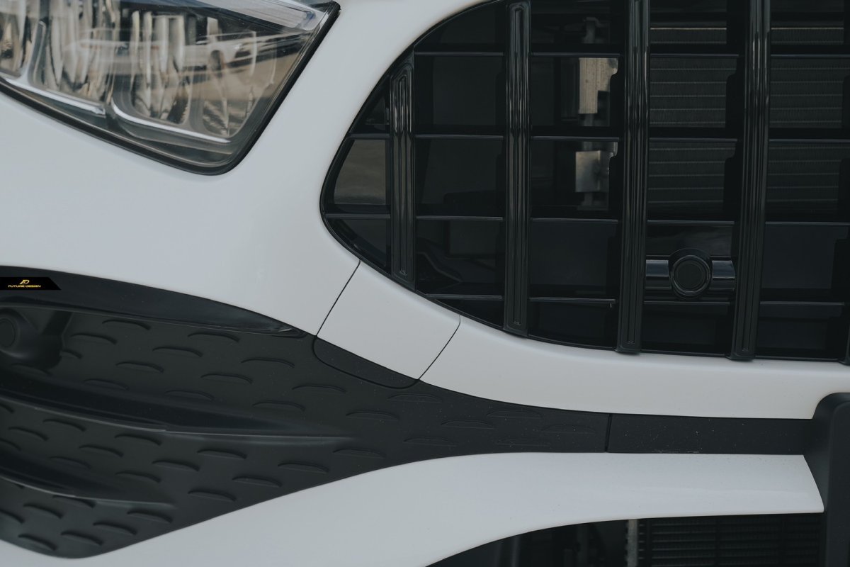 画像2: BENZ メルセデス・ベンツ A-Class W177 後期 パナメリカーナ グリル GTグリル A180 A200 A35 A45 AMG ブラック仕様 スポーツ (2)