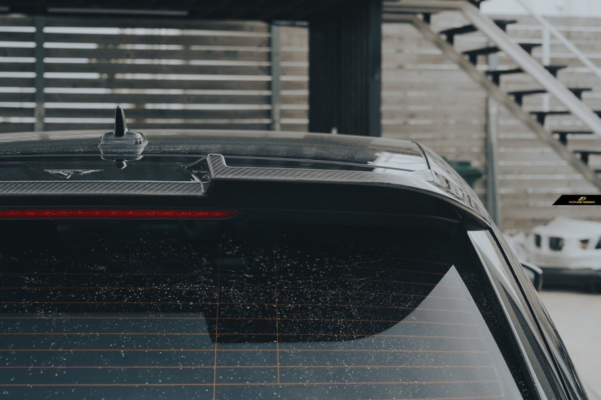 画像19: AUDI RS3 SportBack スポーツバック 8Y リア ルーフスポイラー 本物DryCarbon ドライカーボン (19)