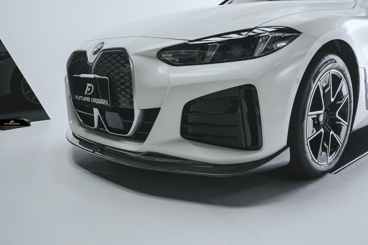 画像11: BMW 4シリーズ i4 M50 Mスポーツ フロント用 リップスポイラー 本物DryCarbon ドライカーボン (11)