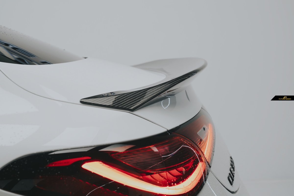 画像3: BENZ メルセデス・ベンツ CLE Coupe C236 クーペ用 リアスポイラー 本物Drycarbon ドライカーボン (3)