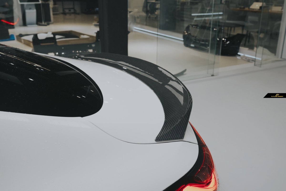 画像7: BENZ メルセデス・ベンツ CLE Coupe C236 クーペ用 リアスポイラー 本物Drycarbon ドライカーボン (7)