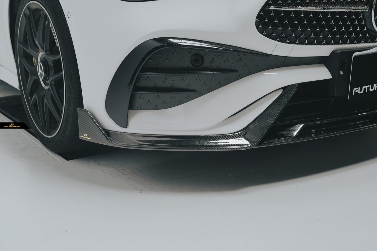 画像13: BENZ メルセデス・ベンツ CLE Coupe C236 用 フロントリップスポイラー 本物Drycarbon ドライカーボン (13)