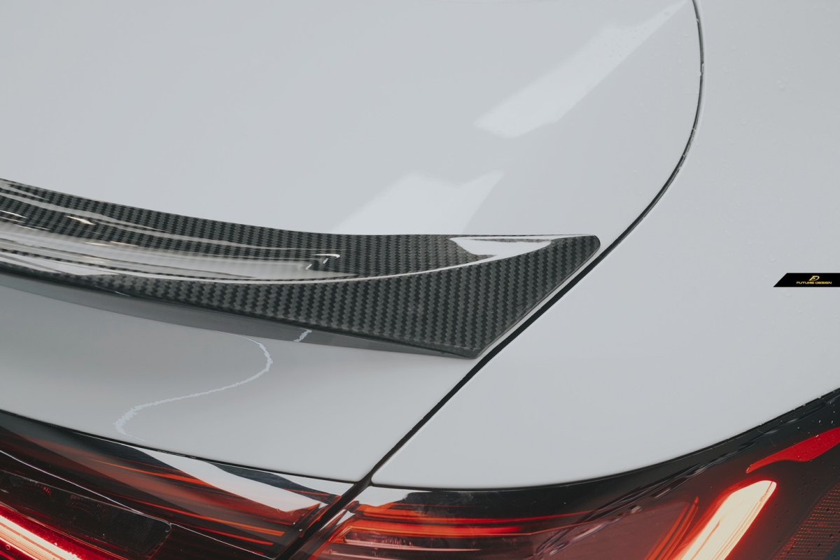 画像4: BENZ メルセデス・ベンツ CLE Coupe C236 クーペ用 リアスポイラー 本物Drycarbon ドライカーボン (4)