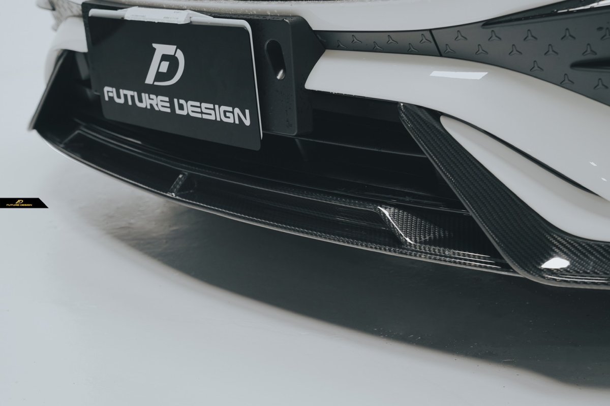 画像6: BENZ メルセデス・ベンツ CLE Coupe C236 用 フロントリップスポイラー 本物Drycarbon ドライカーボン (6)