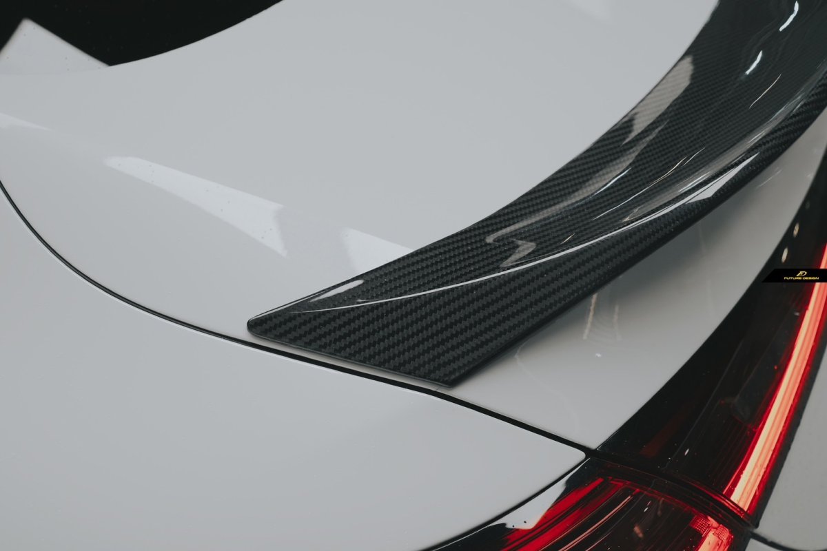 画像5: BENZ メルセデス・ベンツ CLE Coupe C236 クーペ用 リアスポイラー 本物Drycarbon ドライカーボン (5)