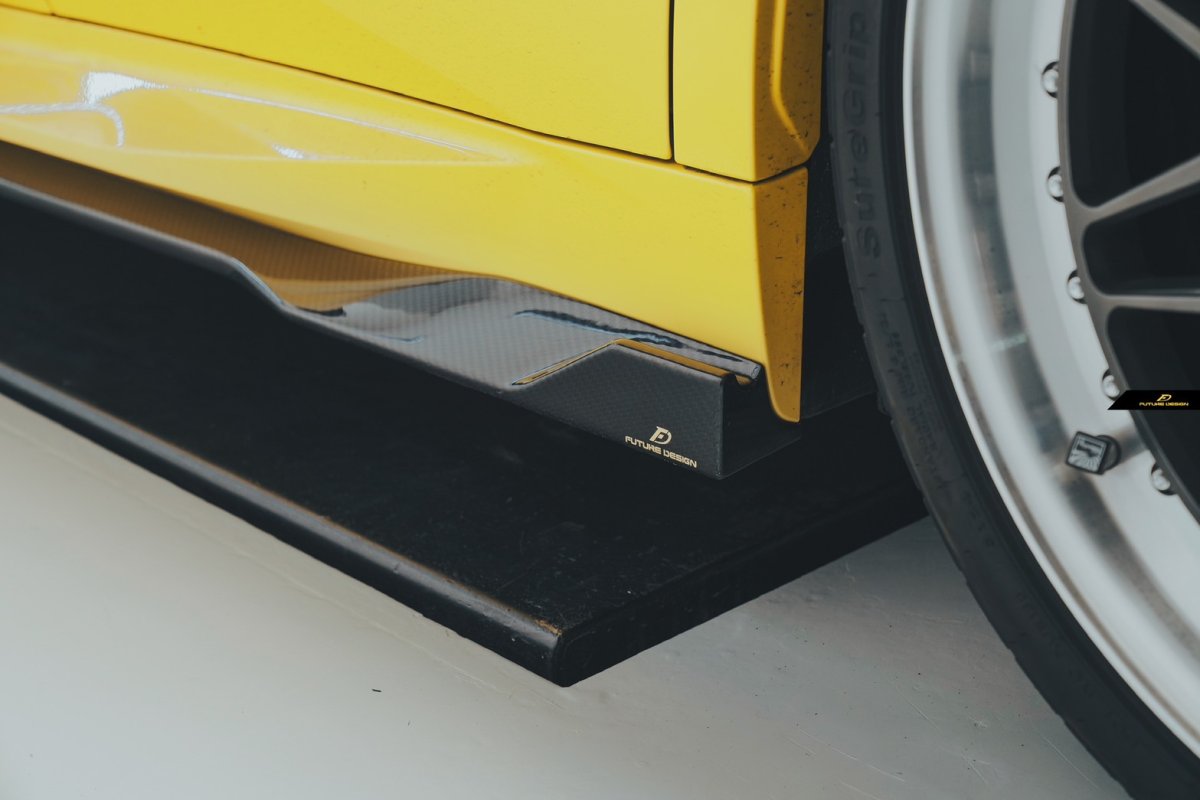 画像3: BMW iXシリーズ iX2 U10 Mスポーツ サイドスカート 本物DryCarbon ドライカーボン (3)