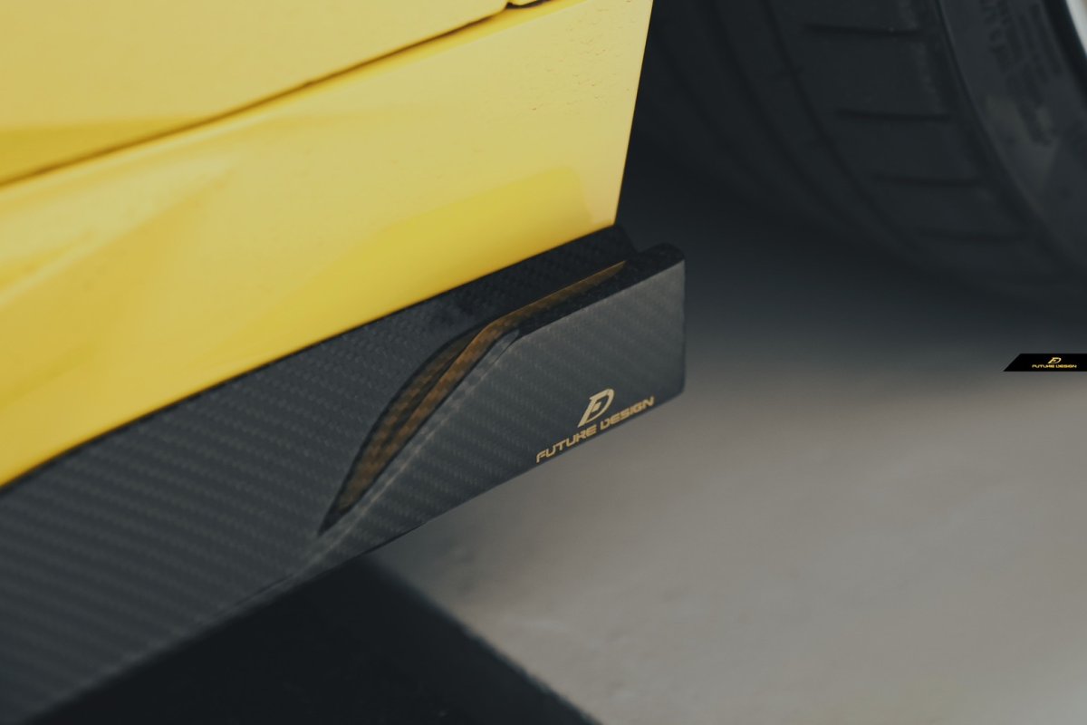 画像4: BMW iXシリーズ iX2 U10 Mスポーツ サイドスカート 本物DryCarbon ドライカーボン (4)