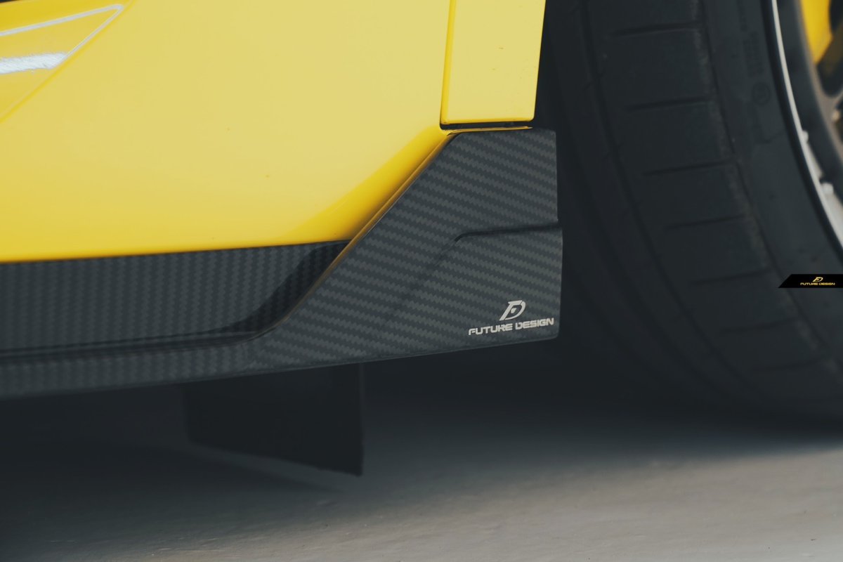 画像24: BMW Xシリーズ X2 U10 Mスポーツ フロントバンパー用 リップスポイラー 本物DryCarbon ドライカーボン (24)