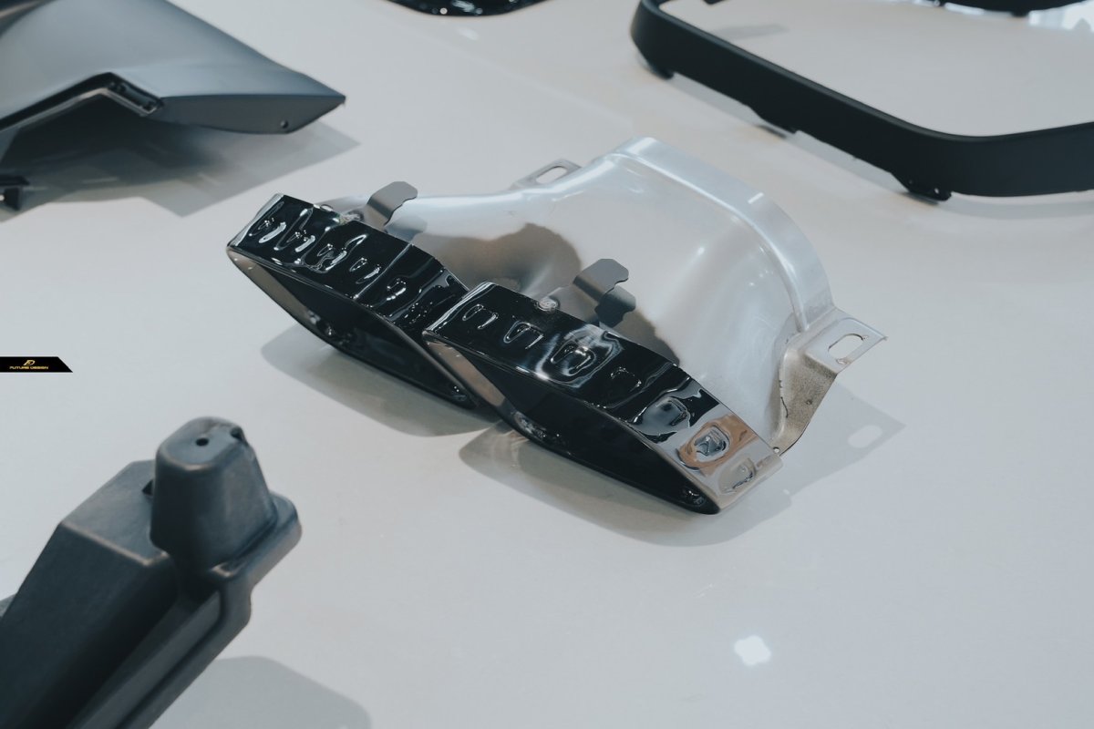 画像5: BENZ メルセデス・ベンツ GLC-Class C254 クーペ AMGバンパー 改造用 GLC63仕様 リアディフューザー   (5)