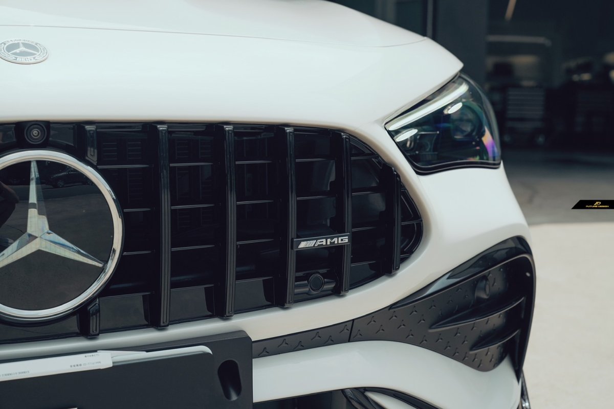 画像7: BENZ メルセデス・ベンツ CLE Coupe C236 クーペ A236 カブリオレ AMGライン パナメリカーナ グリル メッキ ピアノブラック CLE200 (7)