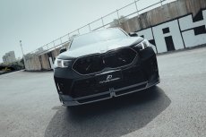 画像8: BMW Xシリーズ X2 U10 Mスポーツ フロントバンパー用 リップスポイラー 本物DryCarbon ドライカーボン (8)