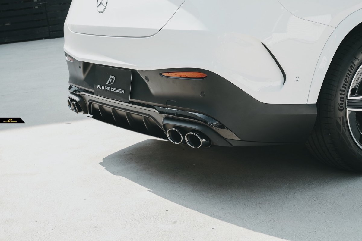 画像9: BENZ メルセデス・ベンツ GLC-Class C254 クーペ AMGバンパー 改造用 GLC43仕様 リアディフューザー   (9)